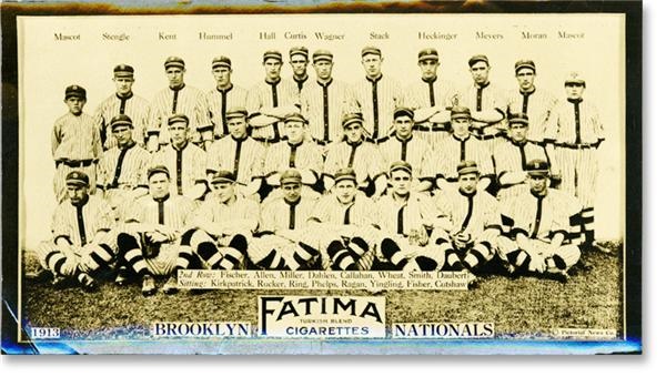 - 1913 Brooklyn Dodgers Fatima Team Card