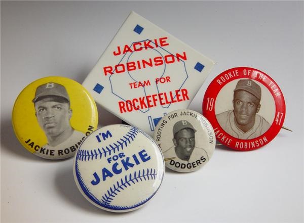 - Jackie Robinson Pin Collection (5)