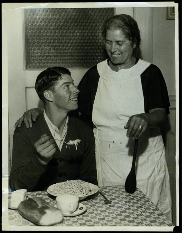 1934 The Earliest Joe DiMaggio Wire Photograph