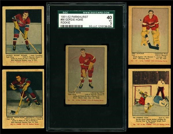 Hockey Cards - 1951/52 Parkhurst Hockey Set