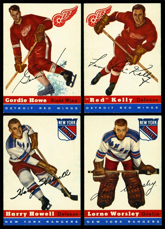 Hockey Cards - 1954/55 Topps Hockey Set