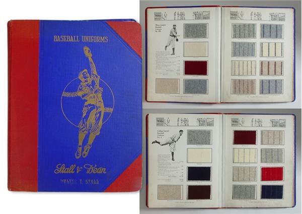 - Walter Stall’s Personal Copy Stall & of Dean Uniform Sample Book