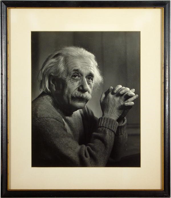 - Albert Einstein 1948 Photograph by Karsh