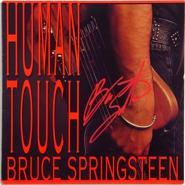 - Bruce Springsteen Signed Human Touch Album