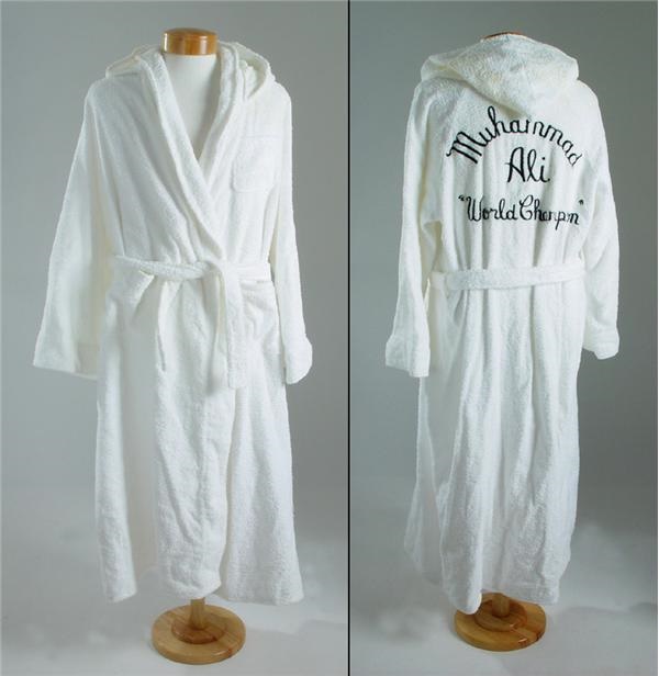 - Muhammad Ali Worn Training Robe *