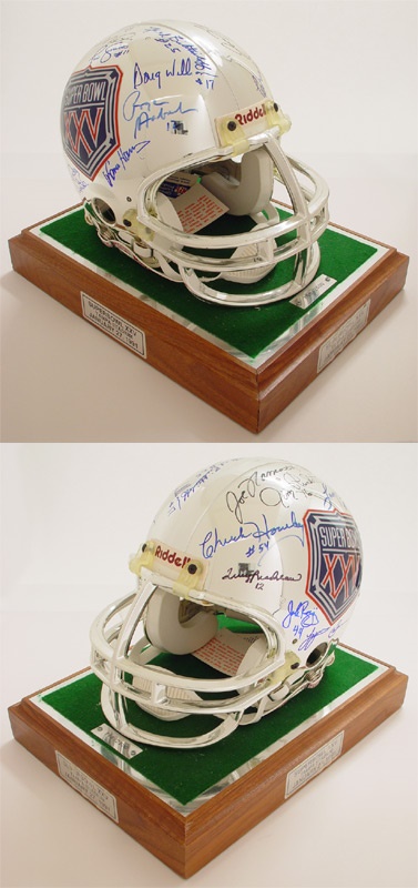 - Super Bowl MVP's Signed Helmet