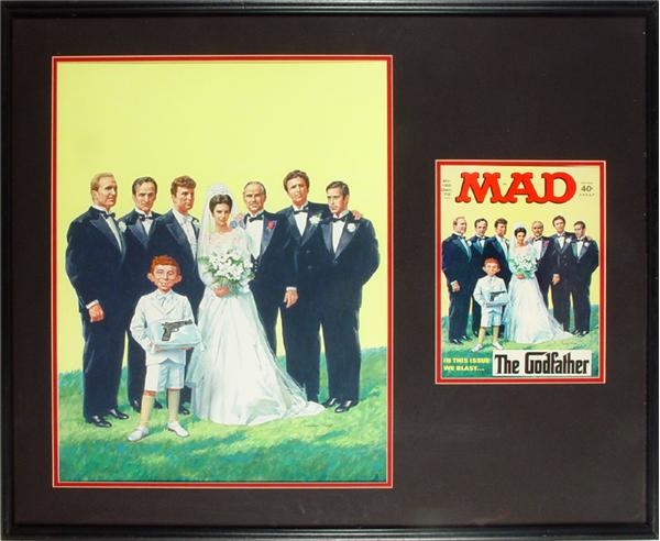 Godfather Mad Magazine Cover Art