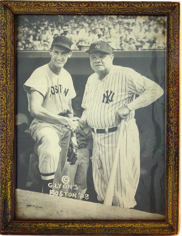 - Ted Williams and Babe Ruth Original Photograph