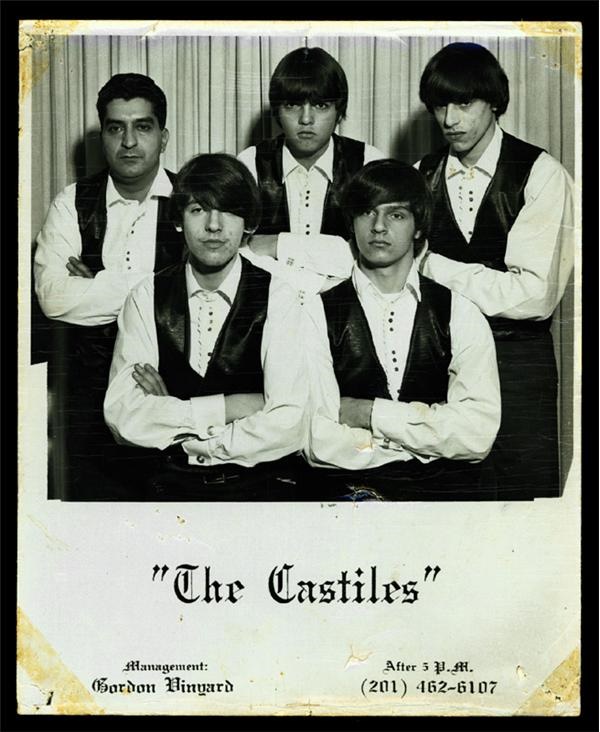 - 1965 The Castiles 8x10” Promotional Photograph