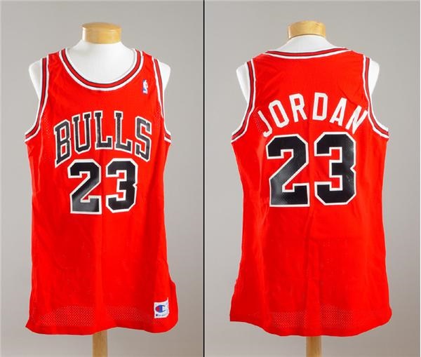 - 1990-91 Michael Jordan Game Used Jersey