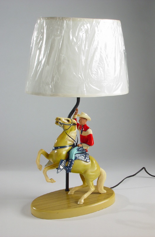 TV - Roy Rogers Hartland Lamp Statue