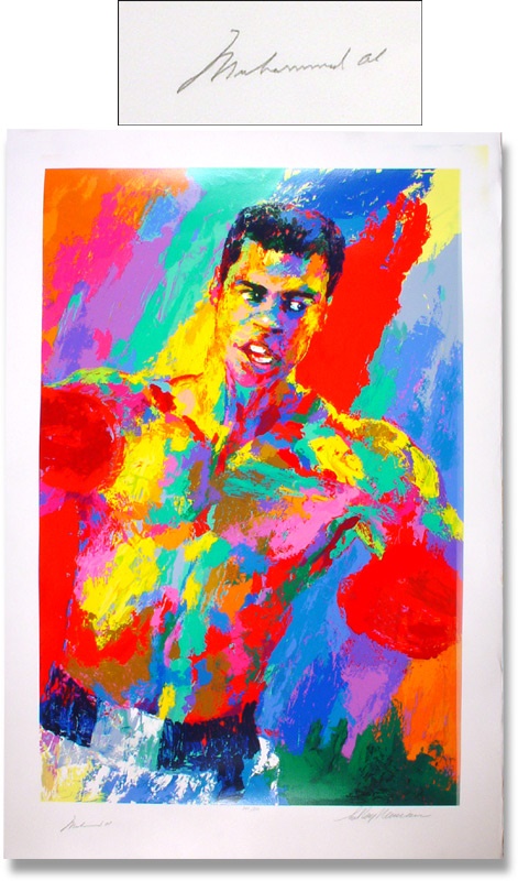 Leroy Neiman - Muhammad Ali- Athlete of the Century by Leroy Neiman