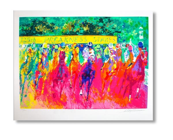Leroy Neiman - 125th Preakness Stakes by Leroy Neiman