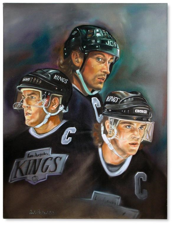 - Samantha Wendell "The Three Captains" Original Painting (48x36")