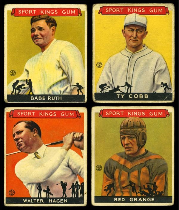 - 1933 Goudey Sports Kings Collection (25)