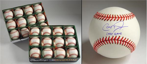 Baltimore Orioles - Cal Ripken, Jr. “Last Game” Signed Baseballs (24)
