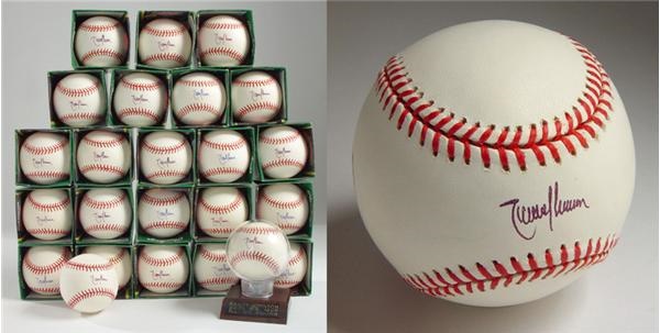 Single Signed Baseballs - Randy Johnson 2001 Official World Series Signed Baseballs (24)