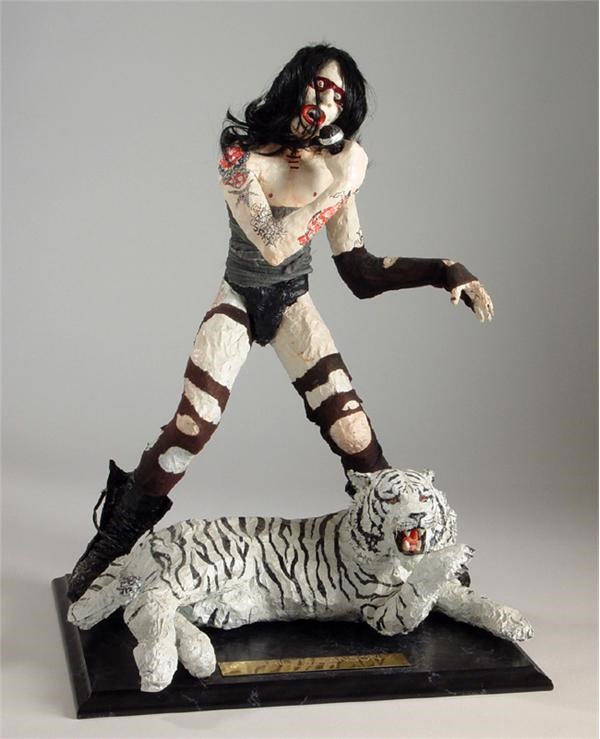 Rock - Marilyn Manson by Osman Karim Original Sculpture
