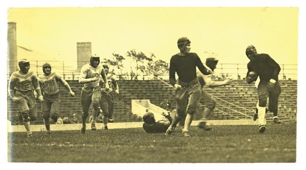 Football - Fritz Pollard 1916 Original Photograph
