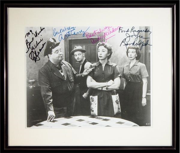 TV - <i>The Honeymooners</i> Cast Signed Photograph