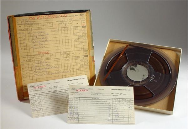 Beatles Records - Beatles Original Capitol Master Reel-to-Reel <i>Something New</i>