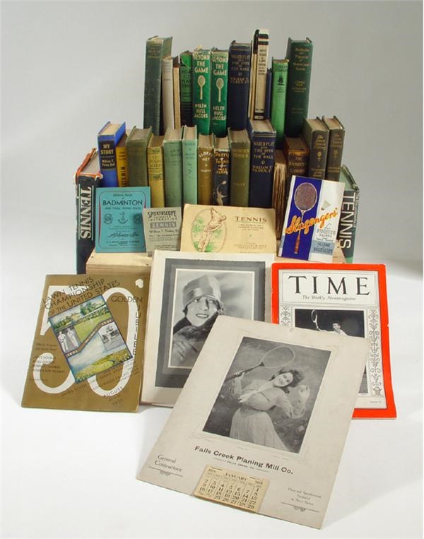 - Tennis Books and Ephemera