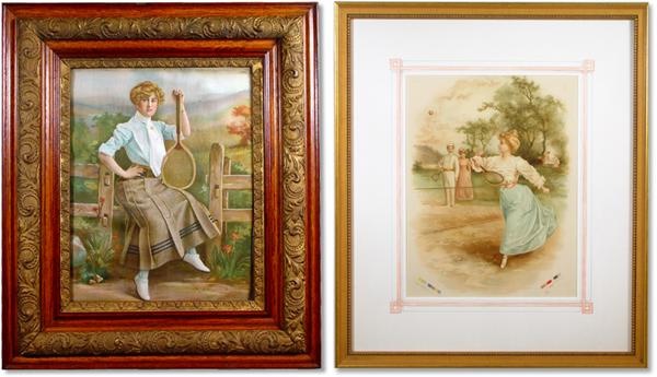 The Dr. David Pagnanelli Tennis Collection - 19th Century Tennis Prints & Drawings
