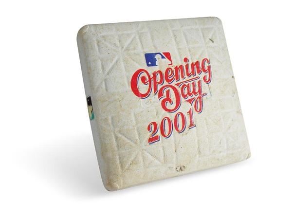 MLB - 2001 Opening Day Game Used Bases (3)
