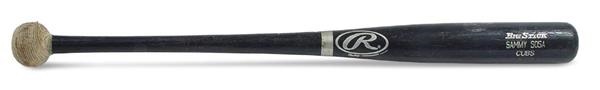 2002 Sammy Sosa Game Used Bat (34.5")