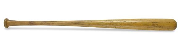 Willie Mays - 1951-59 Willie Mays Autographed Game Used Bat (35")
