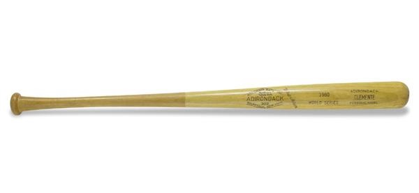 Roberto Clemente - 1960 Roberto Clemente Game Used World Series Bat (35")
