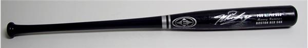 Baseball Equipment - Manny Ramirez Game-Used Autographed Bat