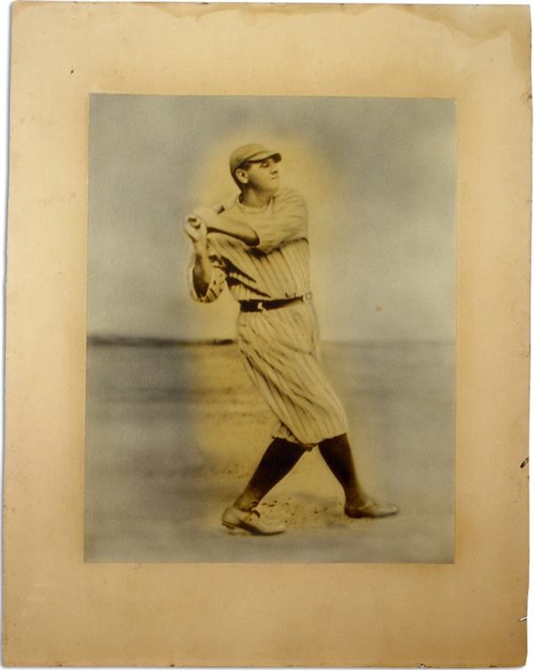 Baseball Photographs - Babe Ruth Cuban Original Art (11"x14")