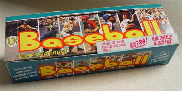Unopened Cards - 1973 O-Pee-Chee Baseball "One Series" Wax Box