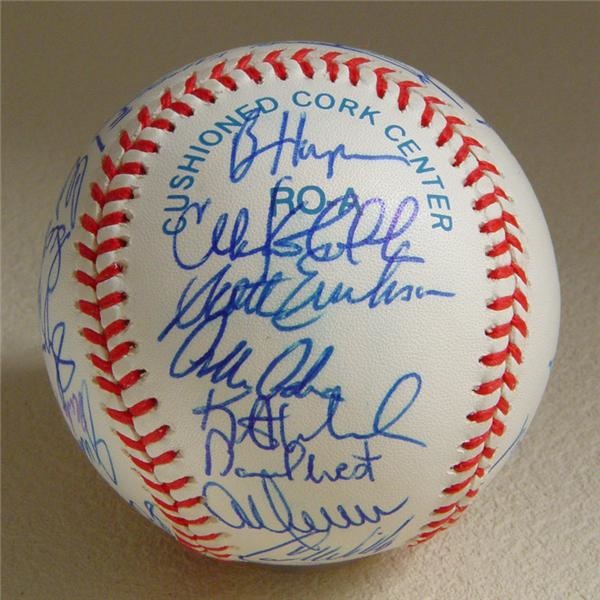 - 1991 Minnesota Twins World Champions Team Signed Baseball