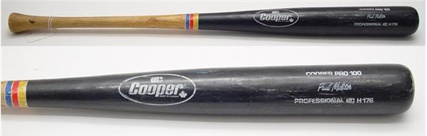 Baseball Equipment - 1990's Game Used Paul Molitor Bat