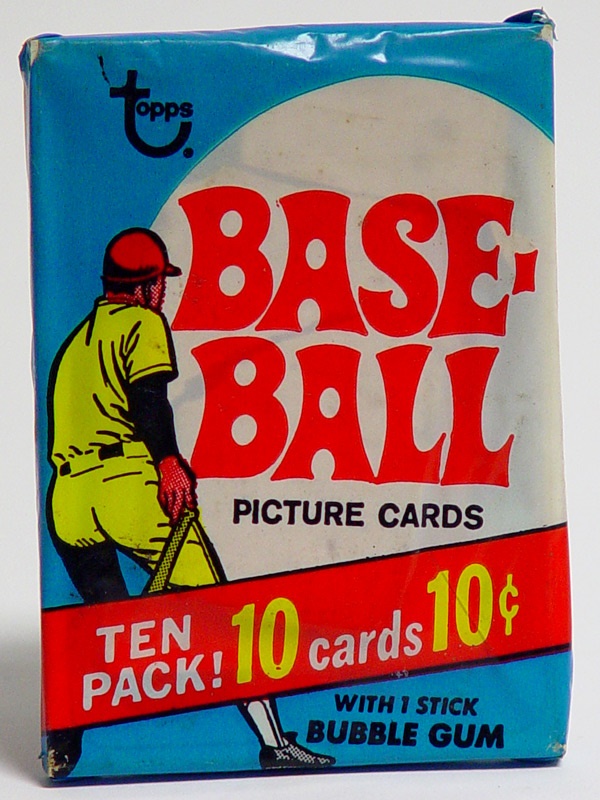 Unopened Cards - 1969 Topps Baseball 5th/6th Series Cello Pack
