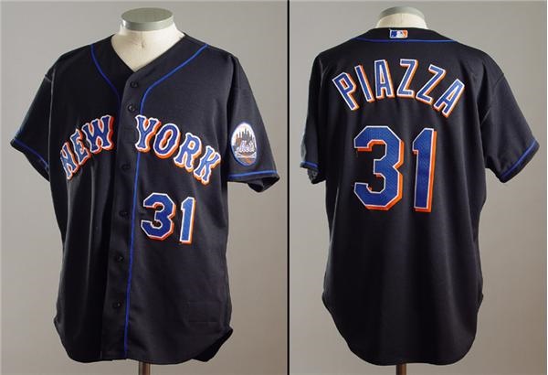 Baseball Jerseys - 2000 Mike Piazza Game Worn Jersey
