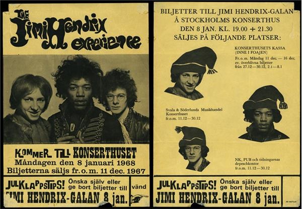 Jimi Hendrix - Jimi Hendrix Stockholm Flyer