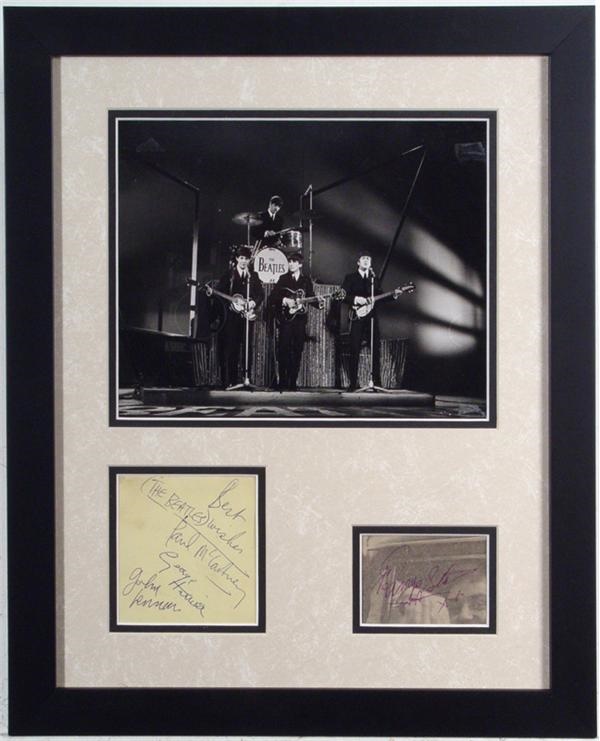 1963 Beatles Autographs