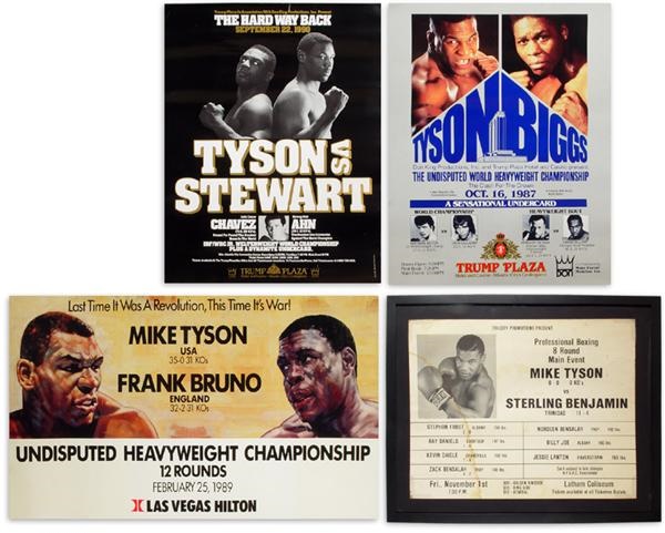 Muhammad Ali & Boxing - Mike Tyson Site Poster Collection (4)