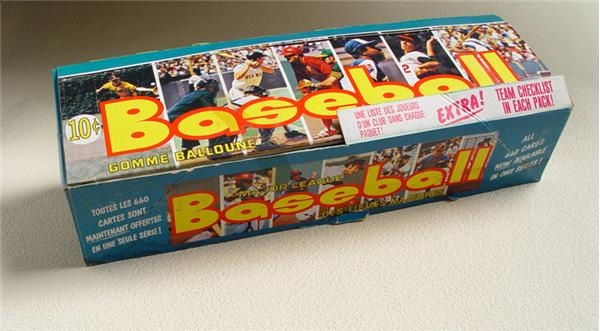 - 1973 O-Pee-Chee Baseball "One Series" Wax Box