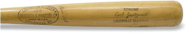 1965-68 Carl Yastrzemski Game Used Bat (35")