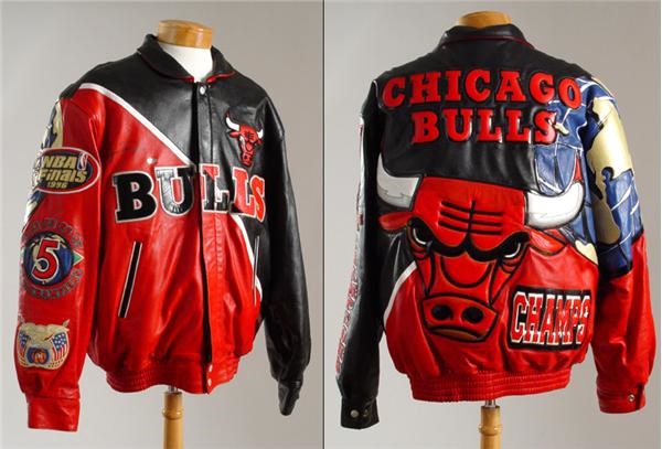 - Michael Jordan Autographed Limited Edition Chicago Bulls Champions Jacket