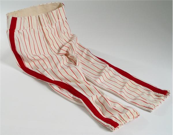 Pete Rose & Cincinnati Reds - 1982 Pete Rose Game Worn Pants