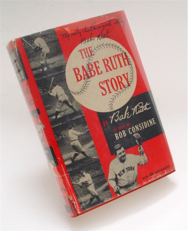 Babe Ruth - 1948 Babe Ruth Signed Autobiography.