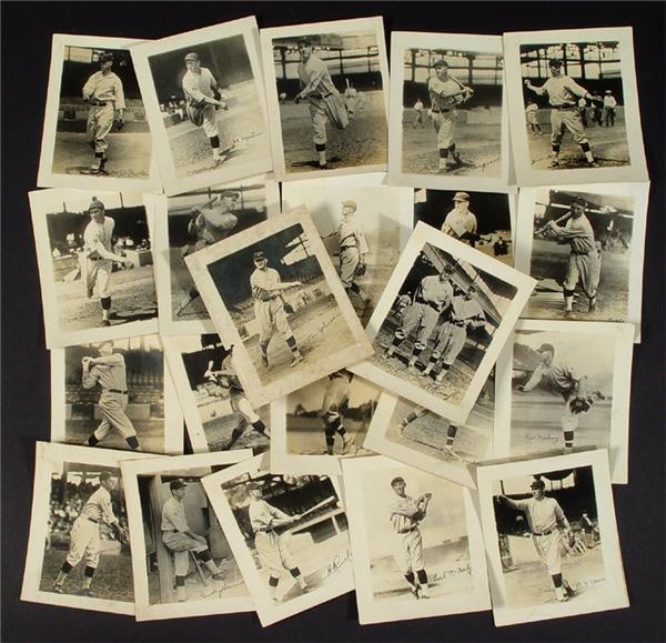 Baseball Photographs - 1924 Washington Senators National Photos with Walter Johnson