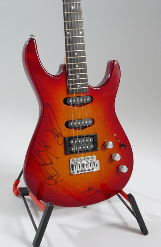 Rock Autographs - 11 Signed Guitars