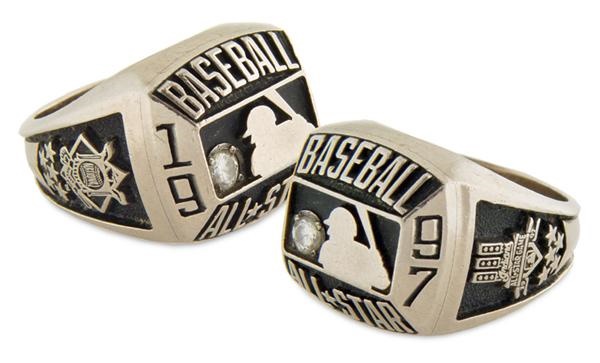 Baseball Awards - 1997 All Star Ring of L.A. Dodger Trainer Charlie Strasser