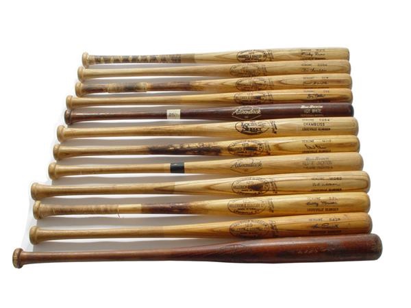 Bats - 1977-79 Collection of Game Used Yankee Bats (12)